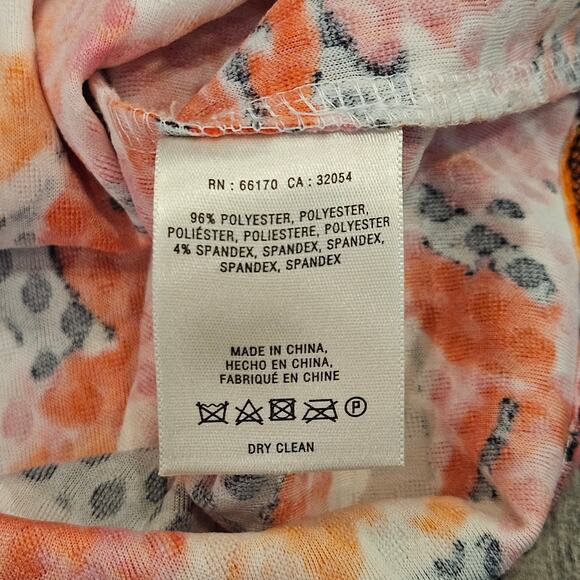 Anthropologie Postmark Linnea Tunic Top Women’s XS Stripe Floral Feminine Chic - Picture 10 of 11